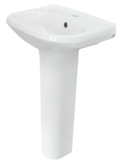 Раковина пьедестальная Sanita Комфорт 50см белый